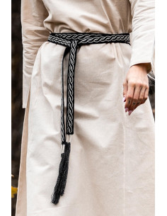 Unisex Gordel Model Veigga Zwart met Borduursels 2