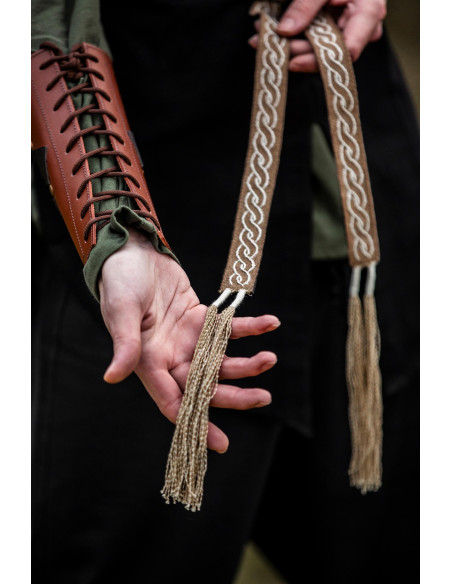 Unisex bælte model Veigga beige med...