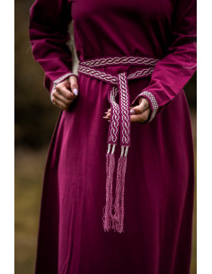 Unisex Cintuur Model Veigga, Rood met Borduursels 2