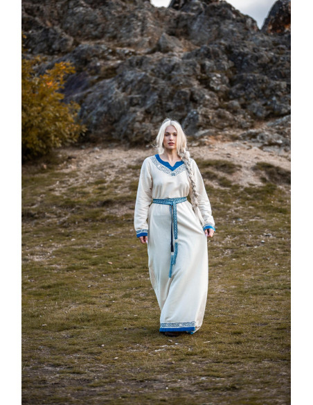 Unisex Veigga Ceintuur, blauw met...