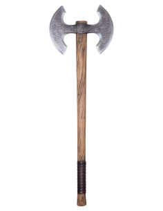 Viking dubbele bijl voor LARP model Drengir