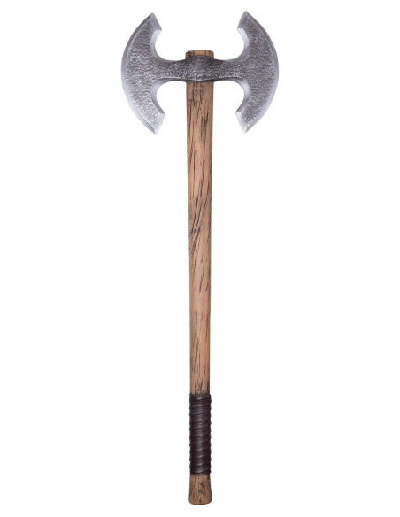 Hacha doble vikinga para LARP modelo...