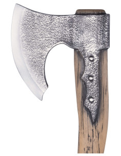 Hacha vikinga para LARP modelo Skarga 2