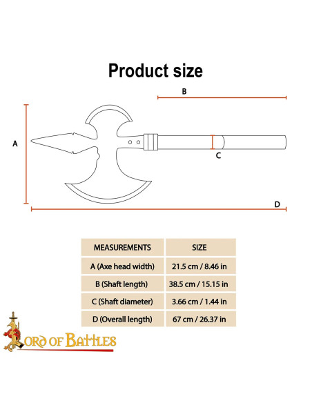 Mittelalterliche Axt aus...
