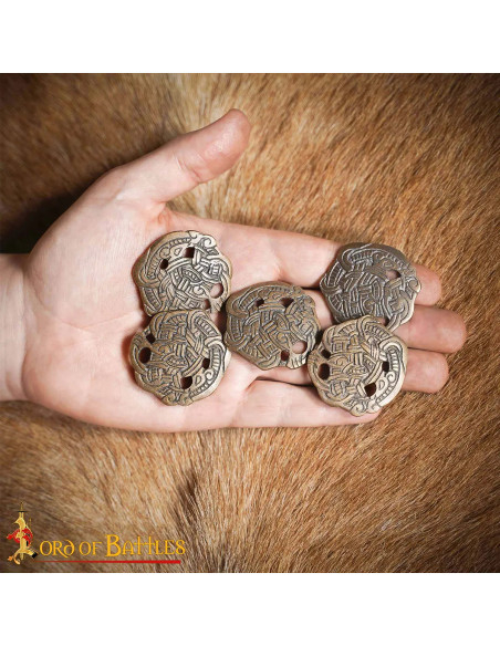 Decoración vikinga para cinturón en...