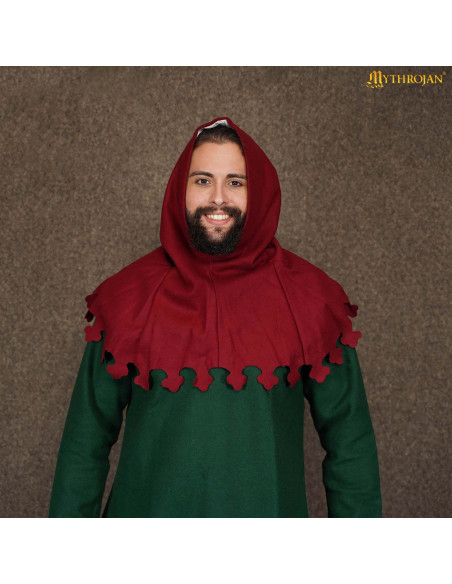 Gugel medieval en lana modelo...