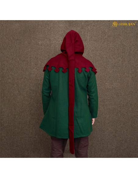 Gugel medieval en lana modelo...