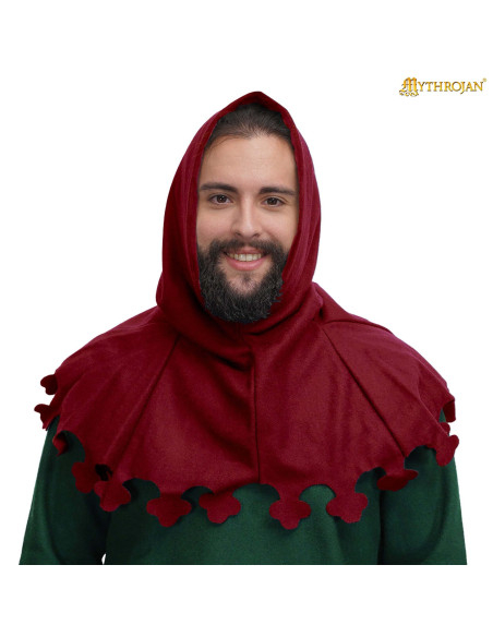 Middeleeuwse Gugel in wol model...