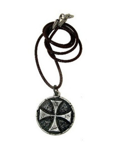 Templar Cross-vedhæng (3,3 cm.)
