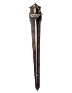 Espada Española, siglo XVII con tabla