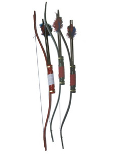 Set 3 gekleurde bogen (73 cm)