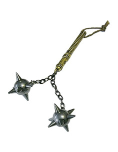 Mini mace 2 hoveder, kort håndtag