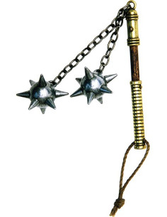 Mini mace 2 hoveder, medium håndtag