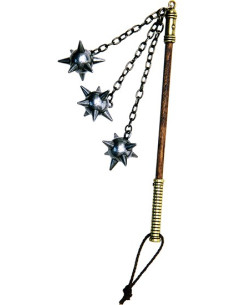 Mini mace 3 hoveder, langt håndtag