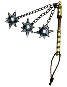 Mini mace 3 hoveder, medium håndtag
