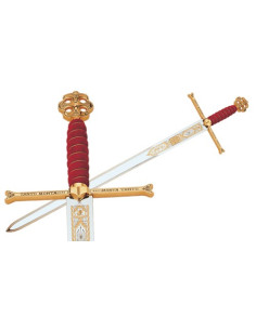Mandoble de los Reyes Católicos en Oro