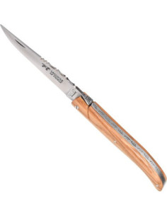 Traditionele Franse Laguiole-mes in olijfhout 2