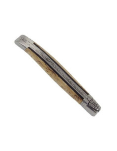 Navaja Laguiole clásica francesa de madera de haya 2