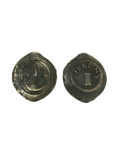 Semisse-Münze (6 cm)