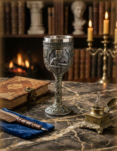 Dekorativ kop af Tempelridderne 20 cm.