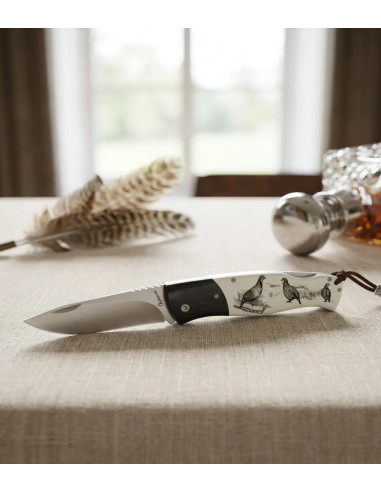 Navaja Albainox back lock empuñadura stamina perdices