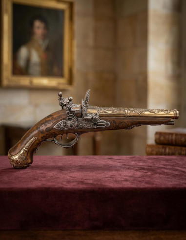 Zweiläufige Waffe, hergestellt in St. Etienne für Napoleon, 1806