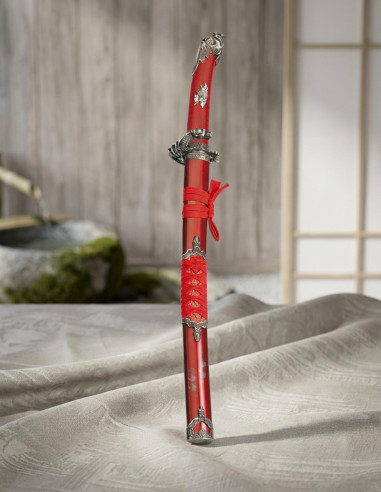 Wakizashi serpiente roja