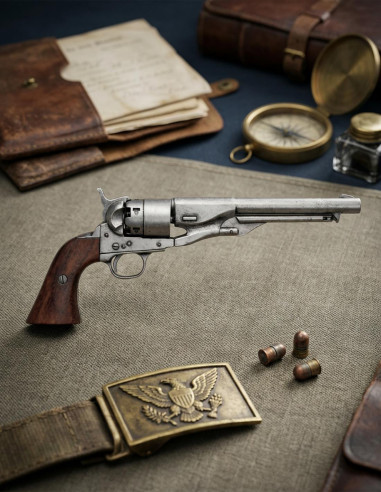Armeerevolver aus dem US-Bürgerkrieg, hergestellt von S. Colt, 1860