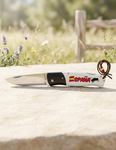 Albainox feltkniv, back lock model Spanien