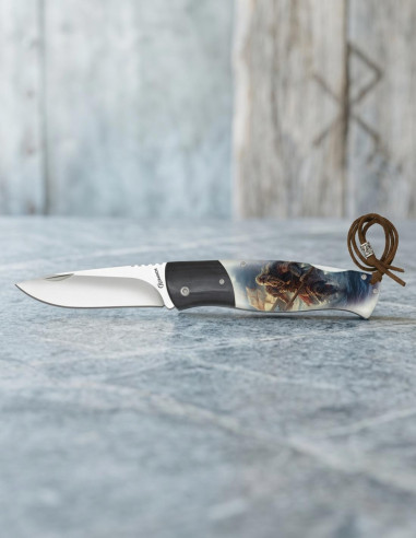 Navaja de campo Albainox back lock, modelo Vikingo