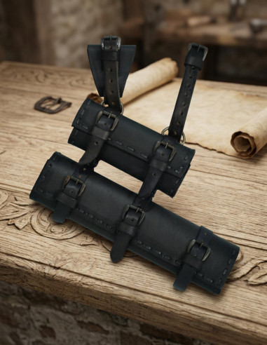 Tahalí dubbel verstelbaar voor zwaard en dolk