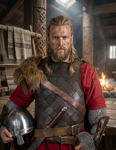 Viking leren pantser