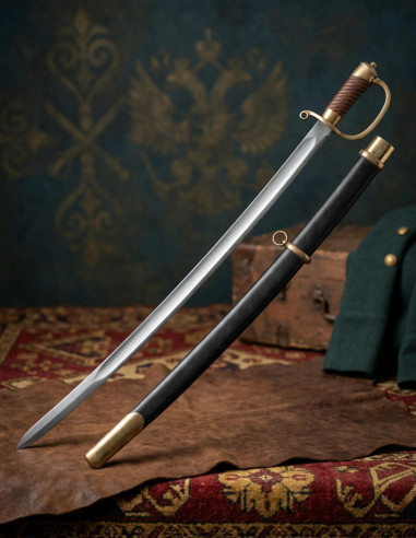 Russisk sabel kosakdrage, 1881