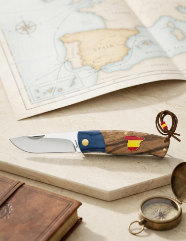 Albainox Feldmesser mit Zebraholzgriff SPANIEN