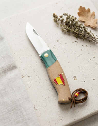 Navaja de campo Albainox stamina verde ESPAÑA