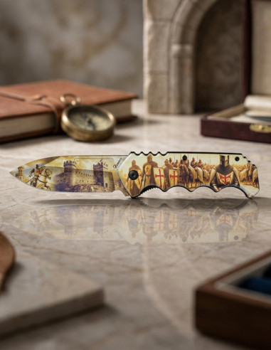 Navaja Albainox Templarios 3D ABS