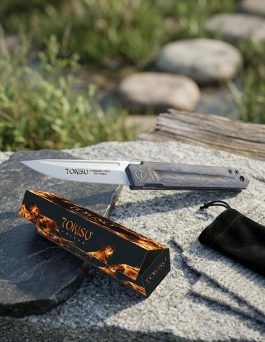 TOKISU Mikarta Feldmesser Blue Mix