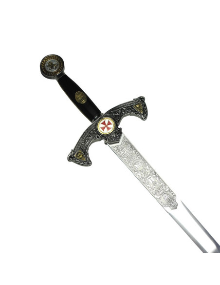 Dekoreret Templar sværd Dekoreret Templar sværd