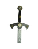 Espada Templaria decorada