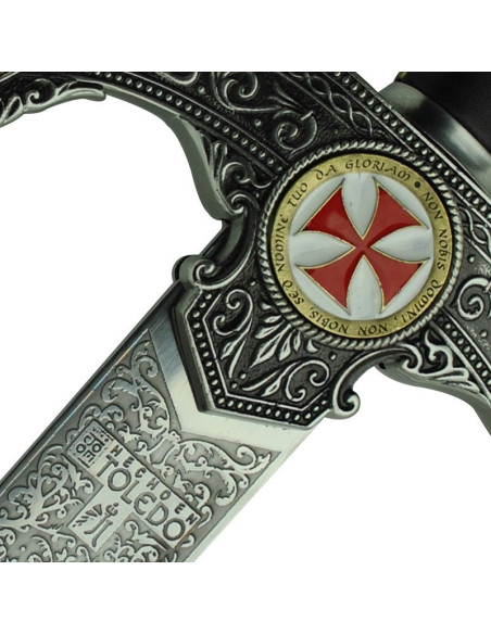 Dekoreret Templar sværd Dekoreret Templar sværd