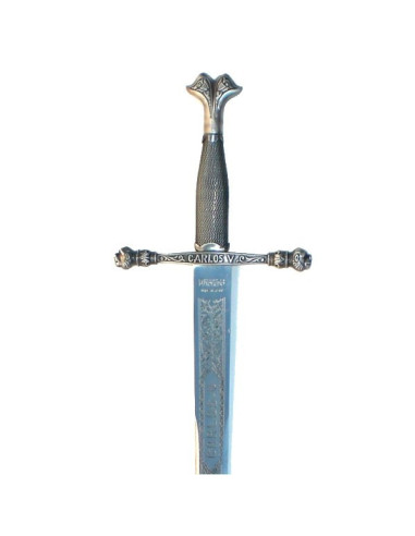 Espada Carlos V, acero inoxidable