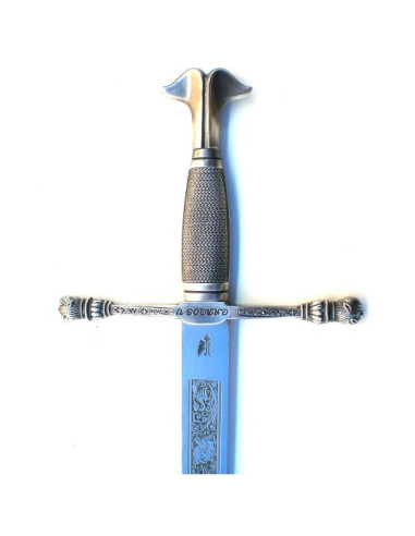 Espada Carlos V, acero inoxidable
