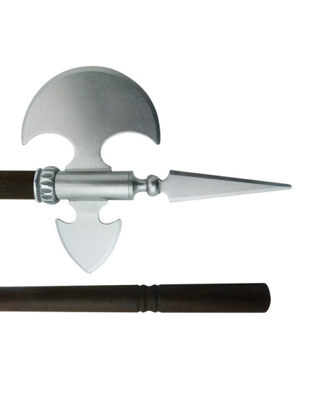 Hacha medieval rústica, 61 cms.