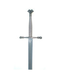 Espada Carlos V, hoja rústica grabada