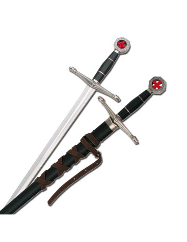 Espada templaria infantil con vaina