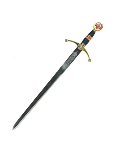 Kruisvaarder zwaard. cadet grootte. 75 cm.