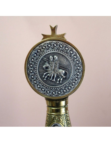 Verziertes Templerschwert