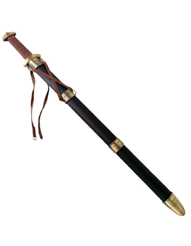 Espada vikinga con vaina