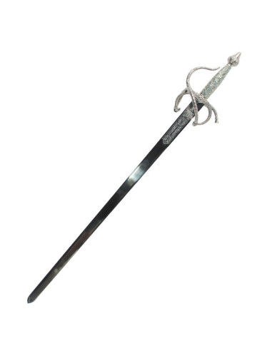Espada Colada Cid con puño cincelado