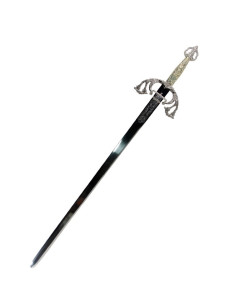 Espada Tizona Cid con puño cincelado